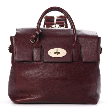 Mulberry Natural Leather Cara Delevigne Convertible Satchel Oxblood 1 of 8