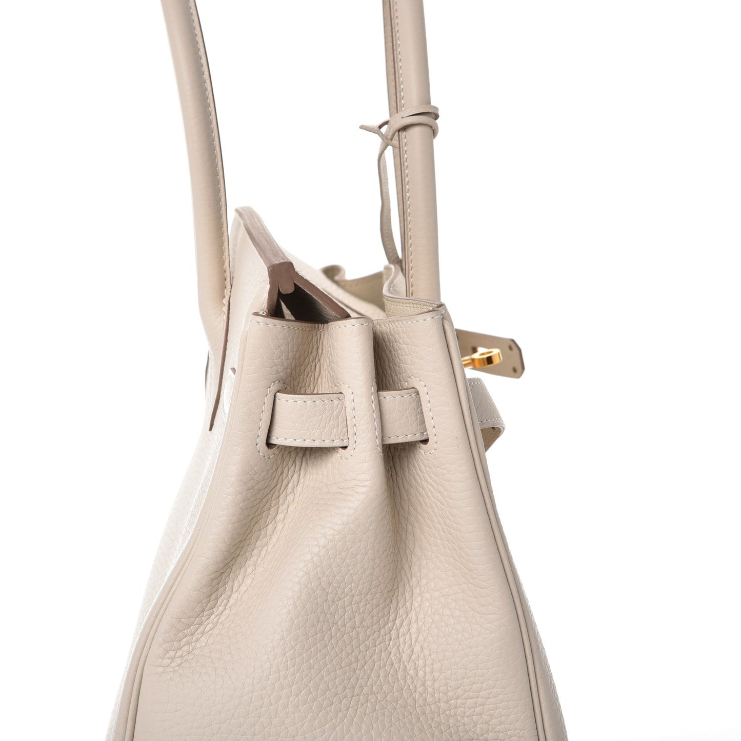 Taurillon Clemence Birkin 30 Craie