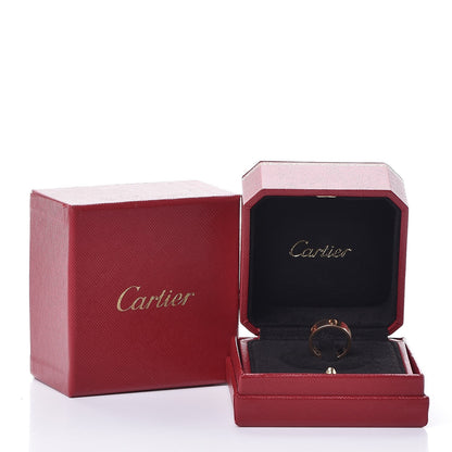 Cartier 18K Pink Gold 5.5mm LOVE Ring 51 5.75 4 of 4