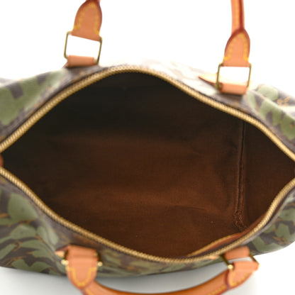 Louis Vuitton Monogram Graffiti Speedy 30 Kaki 5 of 10