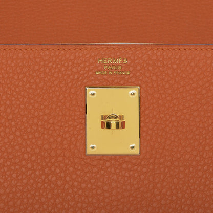 Hermes Togo Kelly Retourne 32 Orange 11 of 24