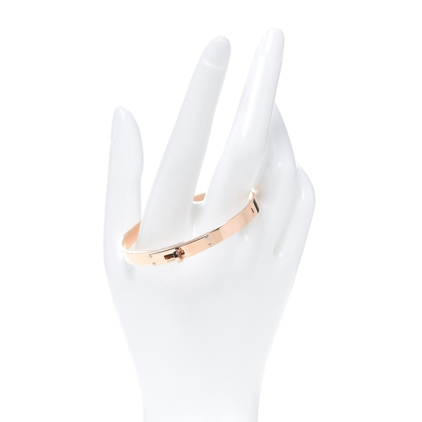18K Rose Gold Diamond PM Kelly Bracelet SH