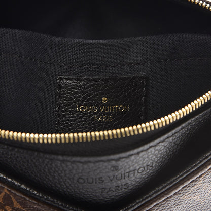 Louis Vuitton Monogram Pallas Clutch Black 7 of 9