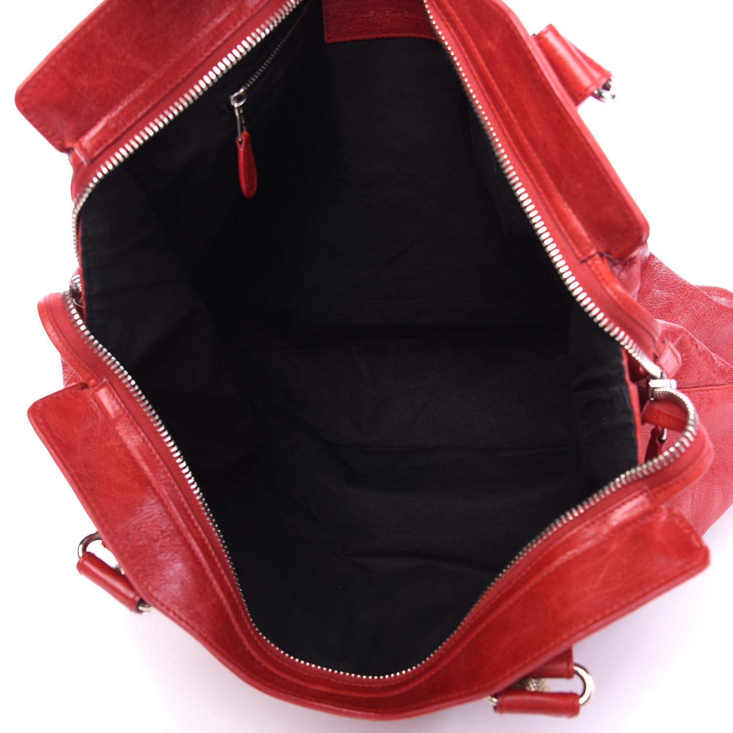 Balenciaga Agneau Giant 21 Silver Hardware RTT Rouge Vif 4 of 8
