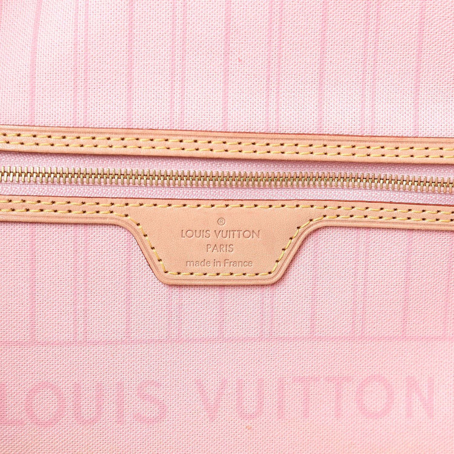 Louis Vuitton Damier Azur Neo Neverfull MM Rose Ballerine 6 of 16