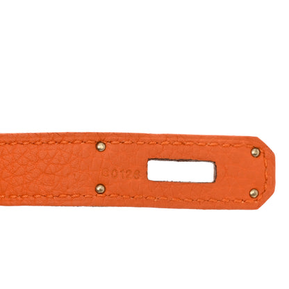 Hermes Togo Birkin 35 Orange 7 of 11