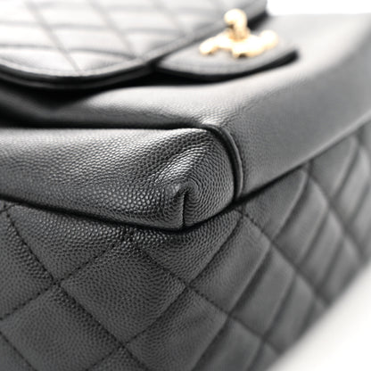 Chanel Caviar Quilted Medium Zip Around Backpack Black 11 of 14