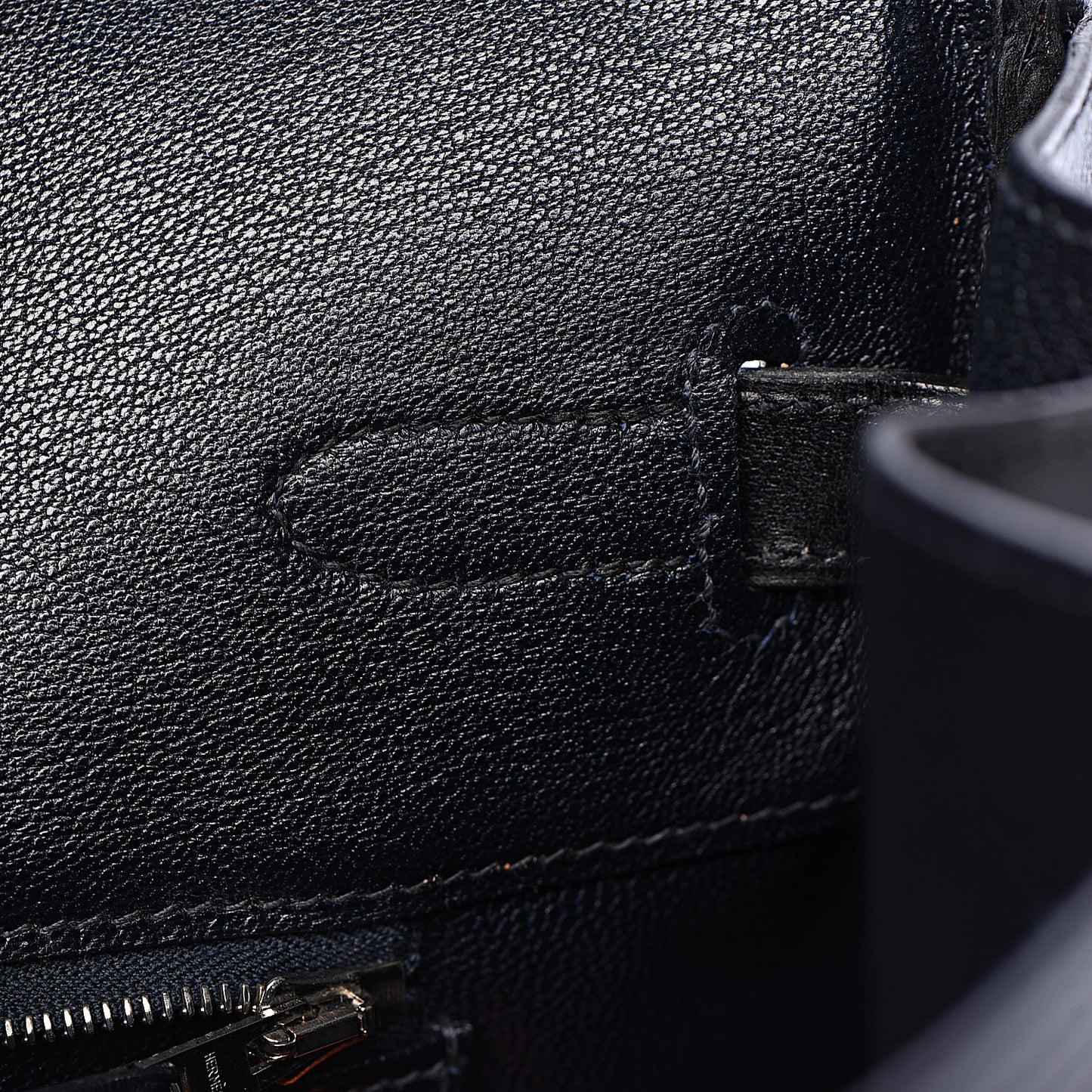 Box Birkin 35 Black Bleu Marine