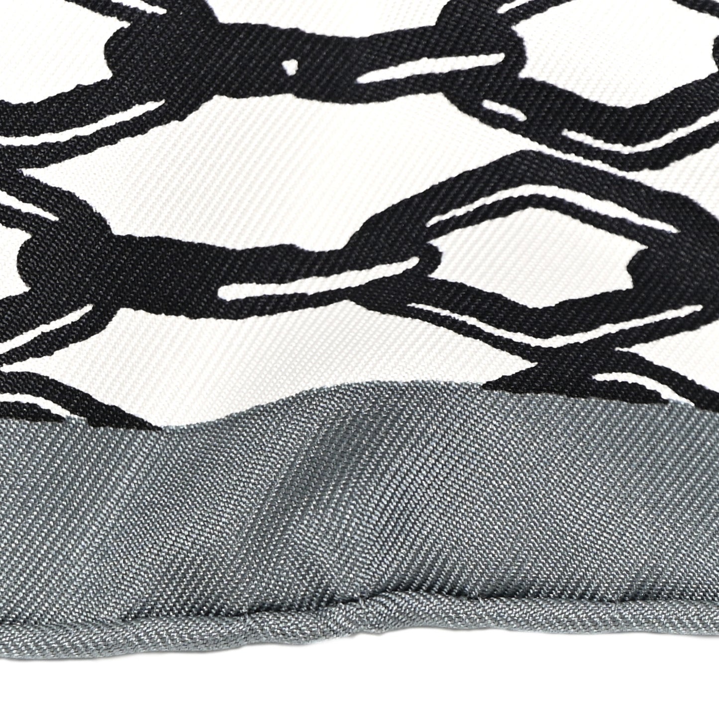 Silk Jeu De Soie Scarf 90 Gris Menthol White