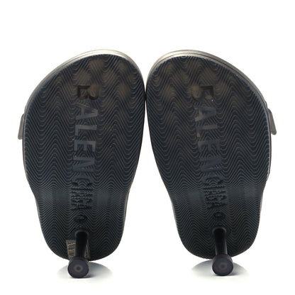 Balenciaga Technical Polyurethane Mallorca 80 Sandals 36 Black 7 of 12