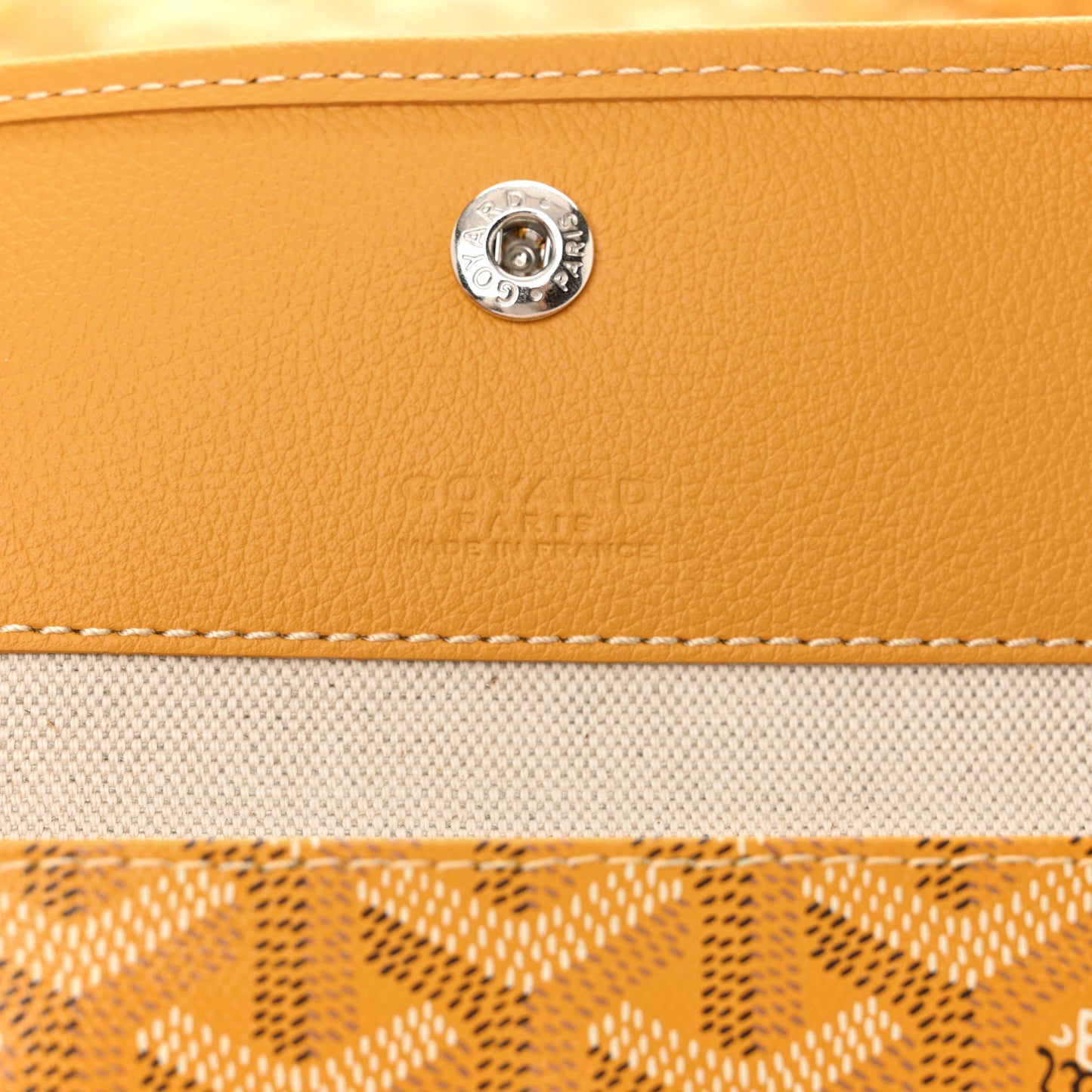 Goyardine Boheme Hobo Yellow