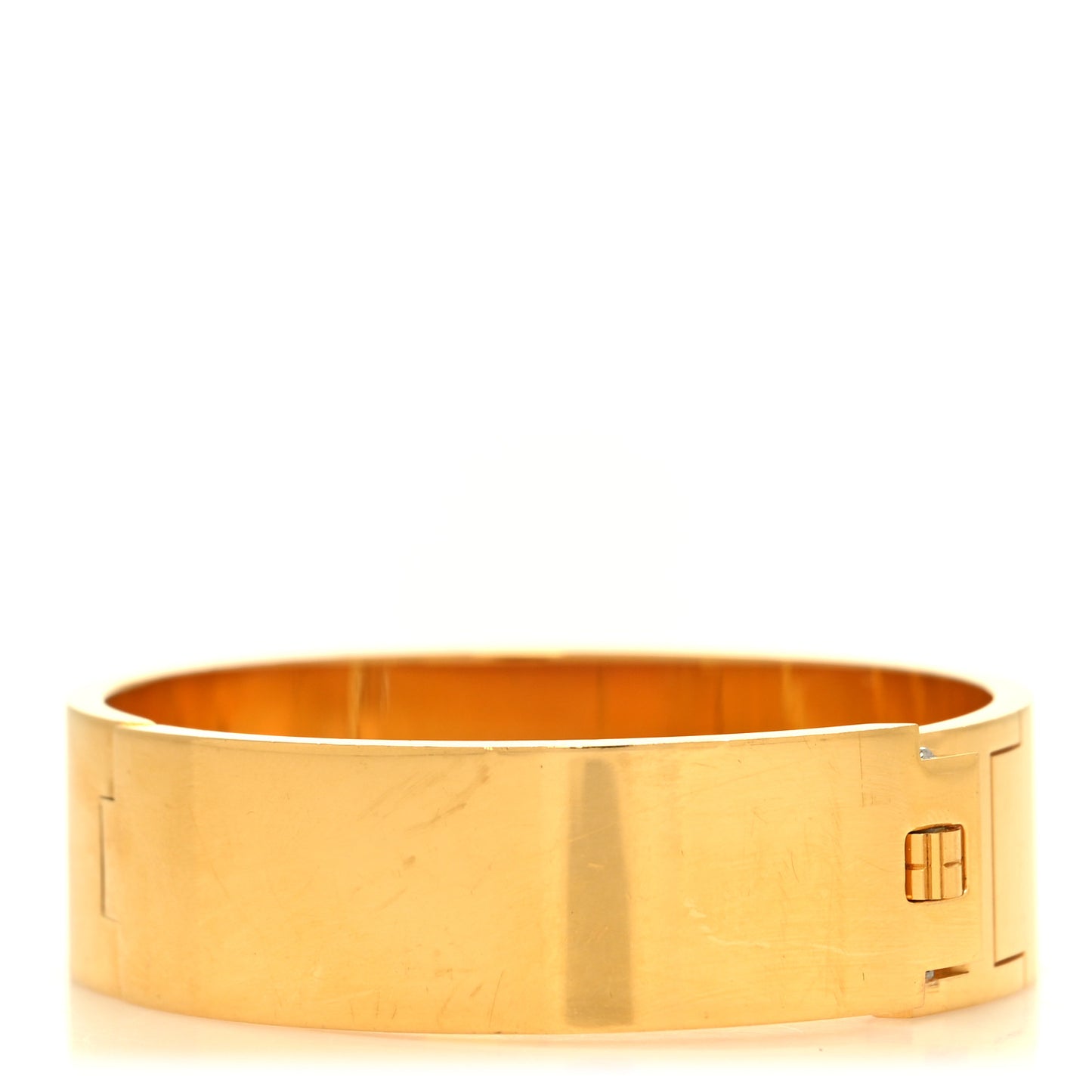 Enamel Printed Wide Thalassa Boats Hinged Bracelet