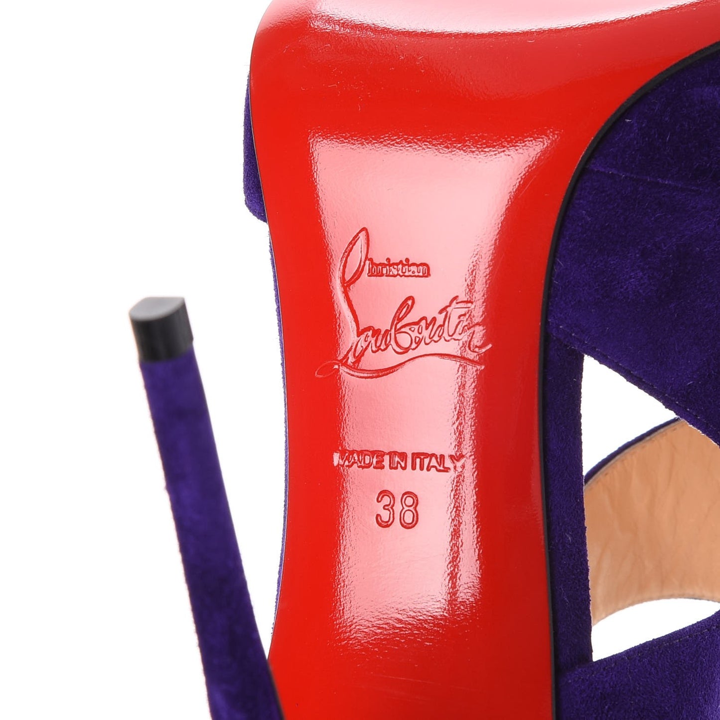 Veau Velours Sharpeta 100 Pumps 38 Etincelle