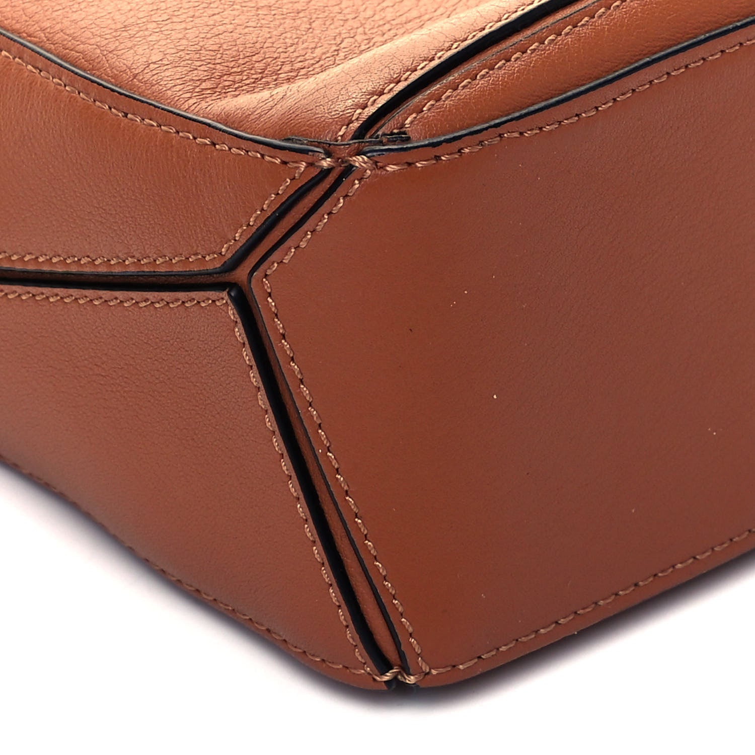 Loewe Calfskin Mini Puzzle Bag Tan 5 of 10
