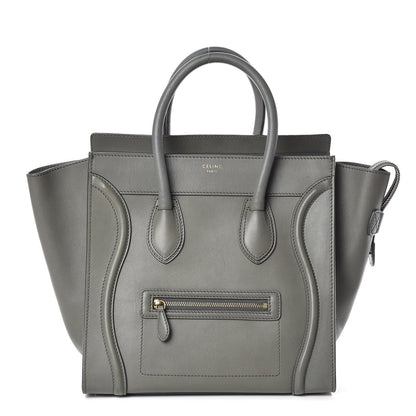 Celine Smooth Calfskin Mini Luggage Almond 1 of 8