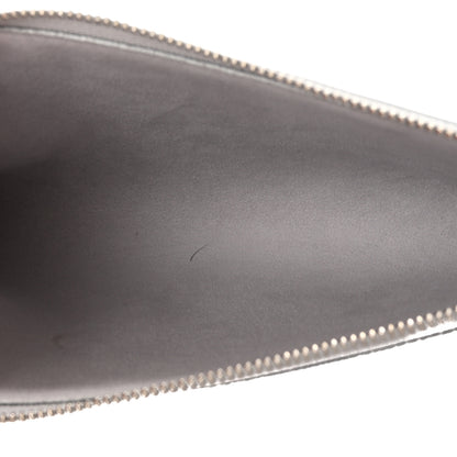 Louis Vuitton Epi Pochette Accessories Metallic Silver 4 of 8