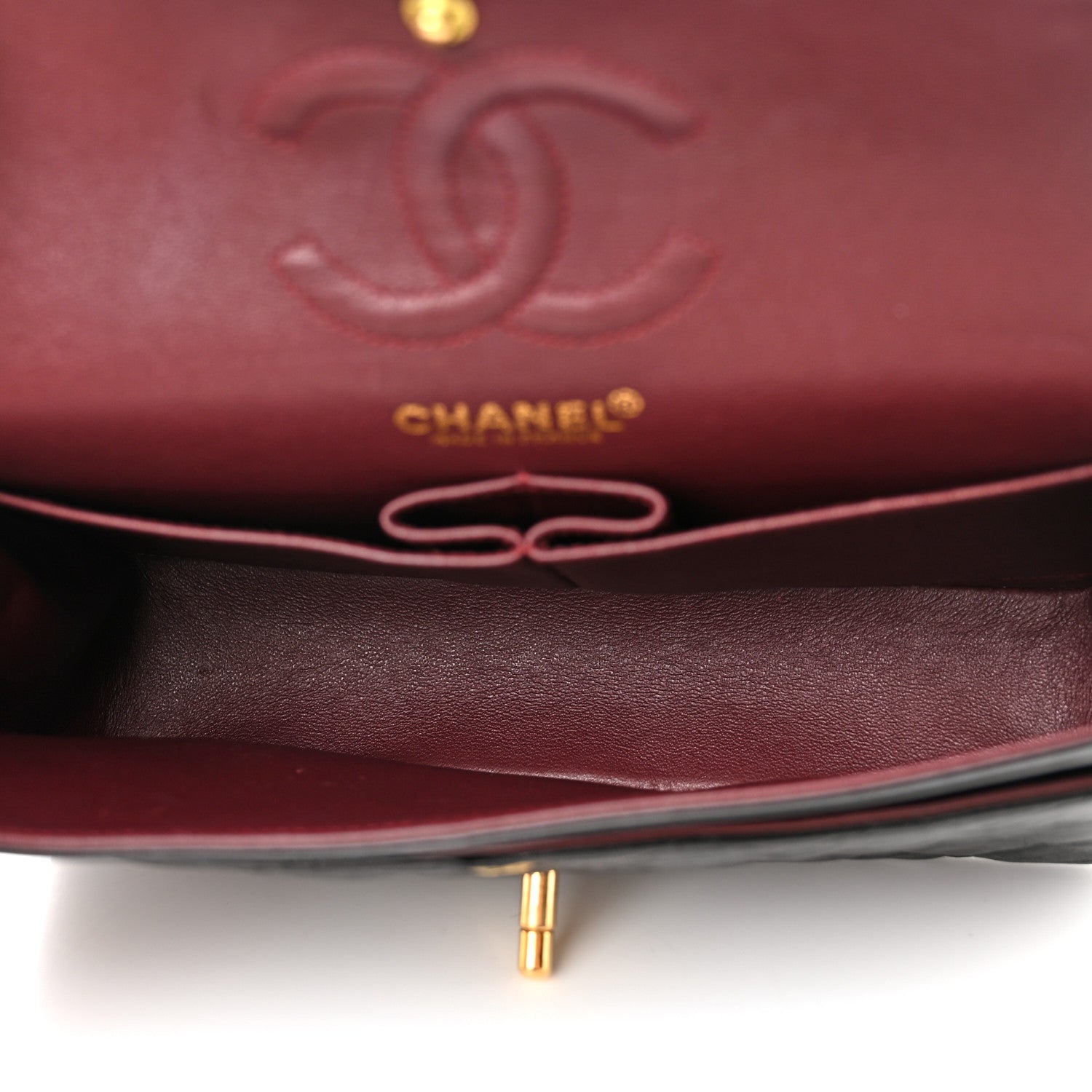 Chanel Lambskin Quilted Small Double Flap Black 5 of 14