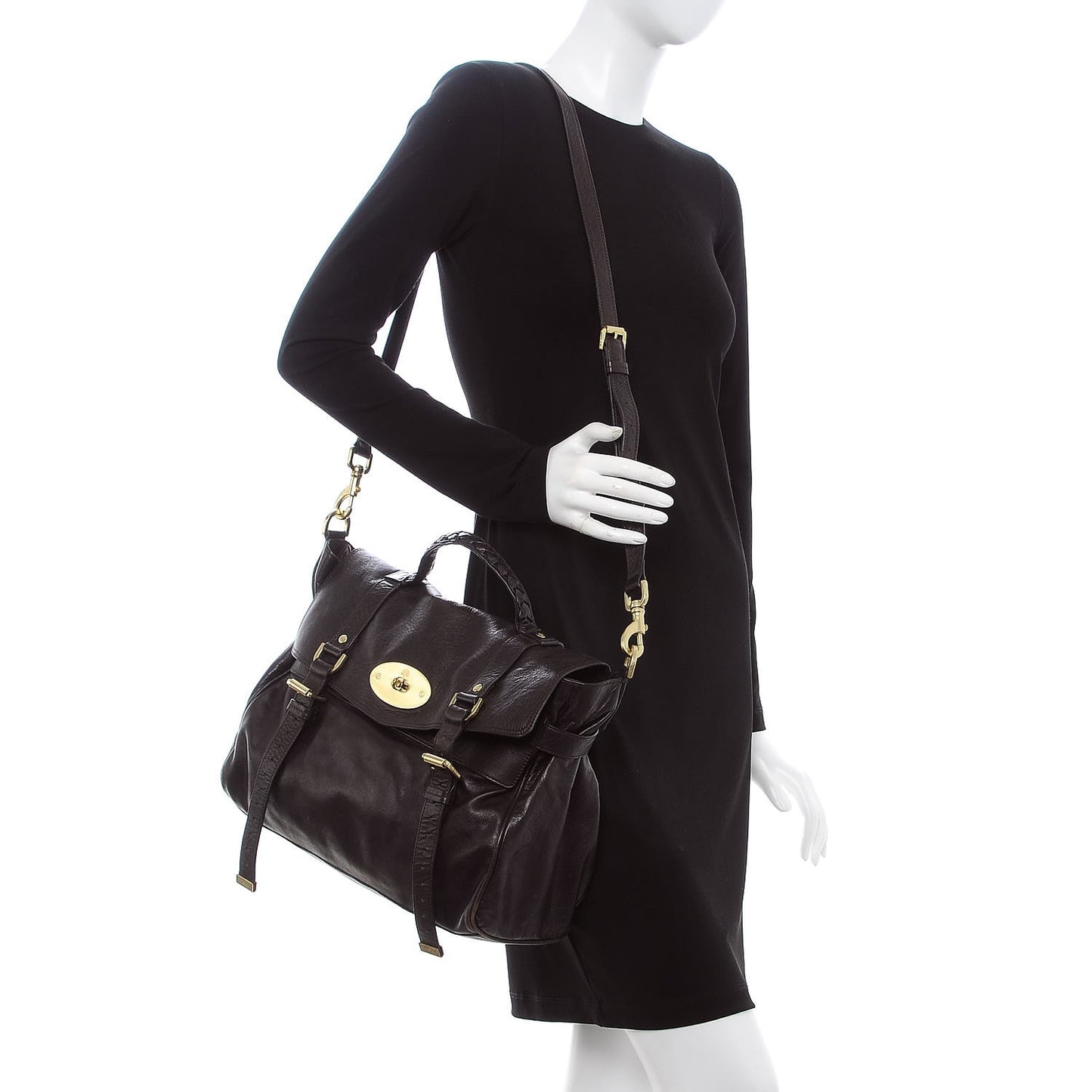 Soft Buffalo Oversized Alexa Chocolate