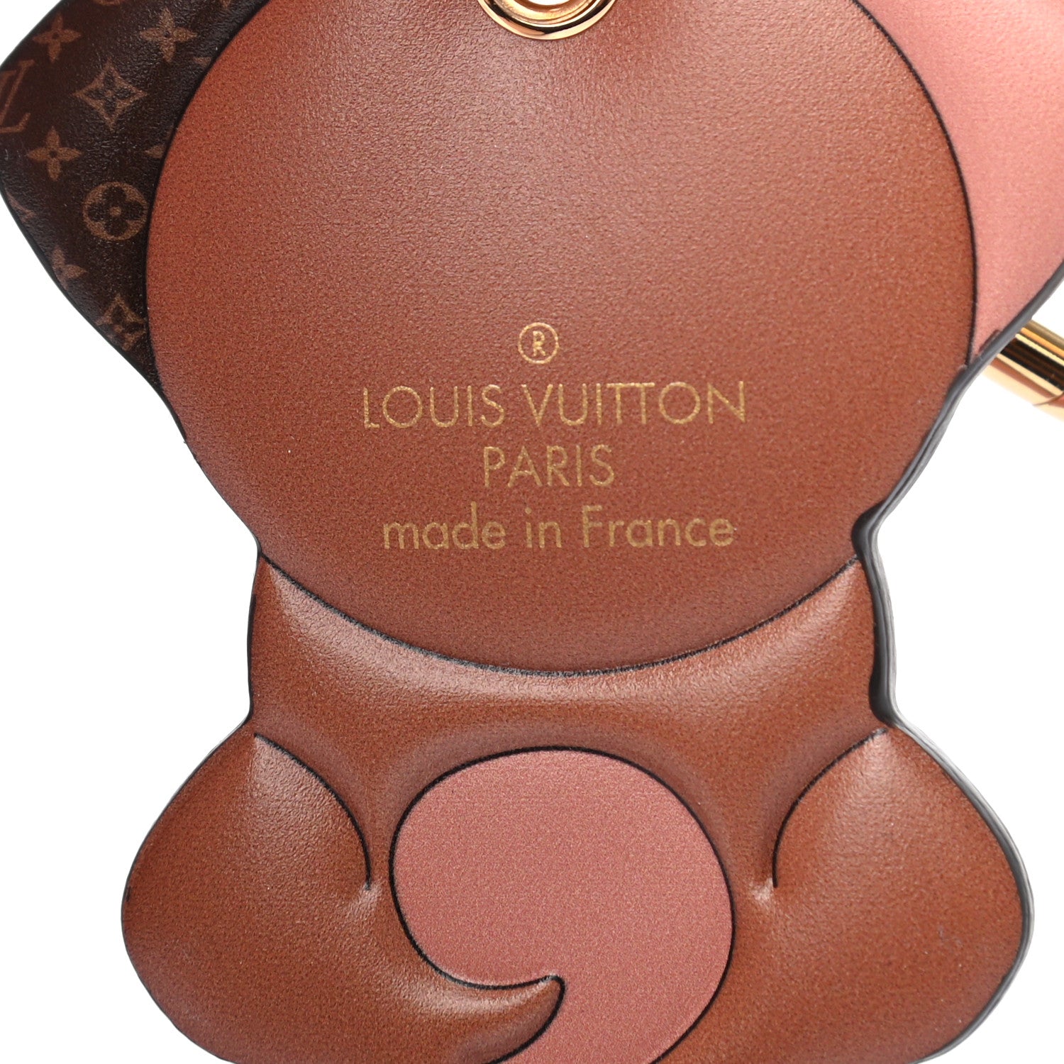 Louis Vuitton Monogram Puppy Bag Charm Key Holder 3 of 5