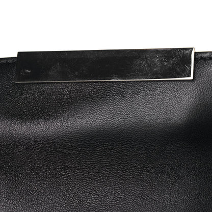 Alexander McQueen Nappa Skull Four Ring Clutch Black 12 of 16