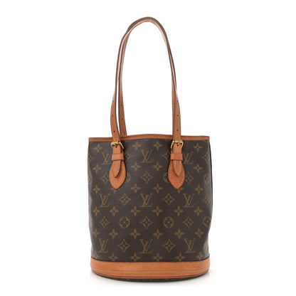 Louis Vuitton Monogram Petit Bucket 23 1 of 13