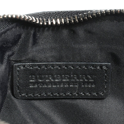 Burberry Patent Beat Check Cosmetic Case Black 6 of 8
