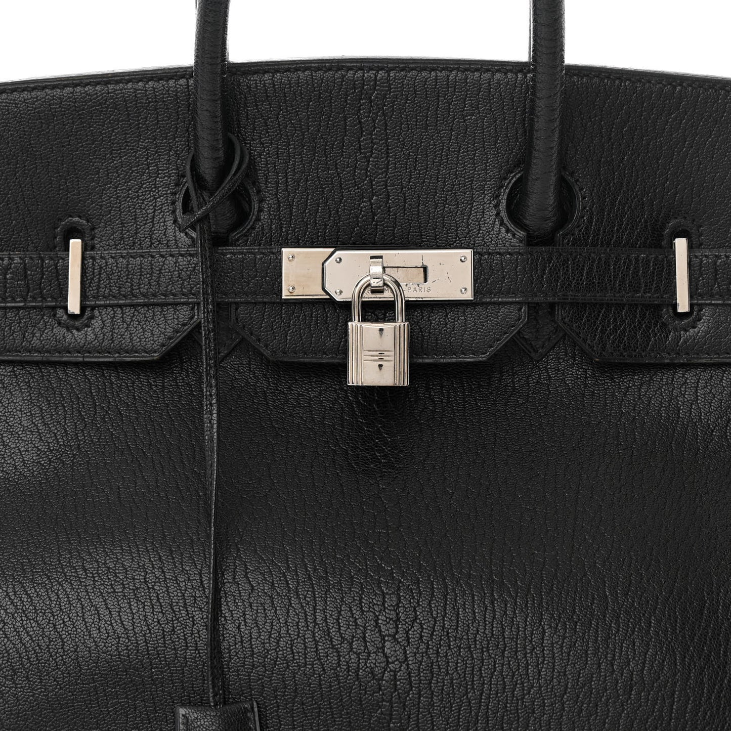 Chevre de Coromandel Birkin 35 Black