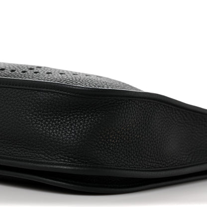 Hermes Taurillon Clemence Evelyne III PM Black 8 of 8