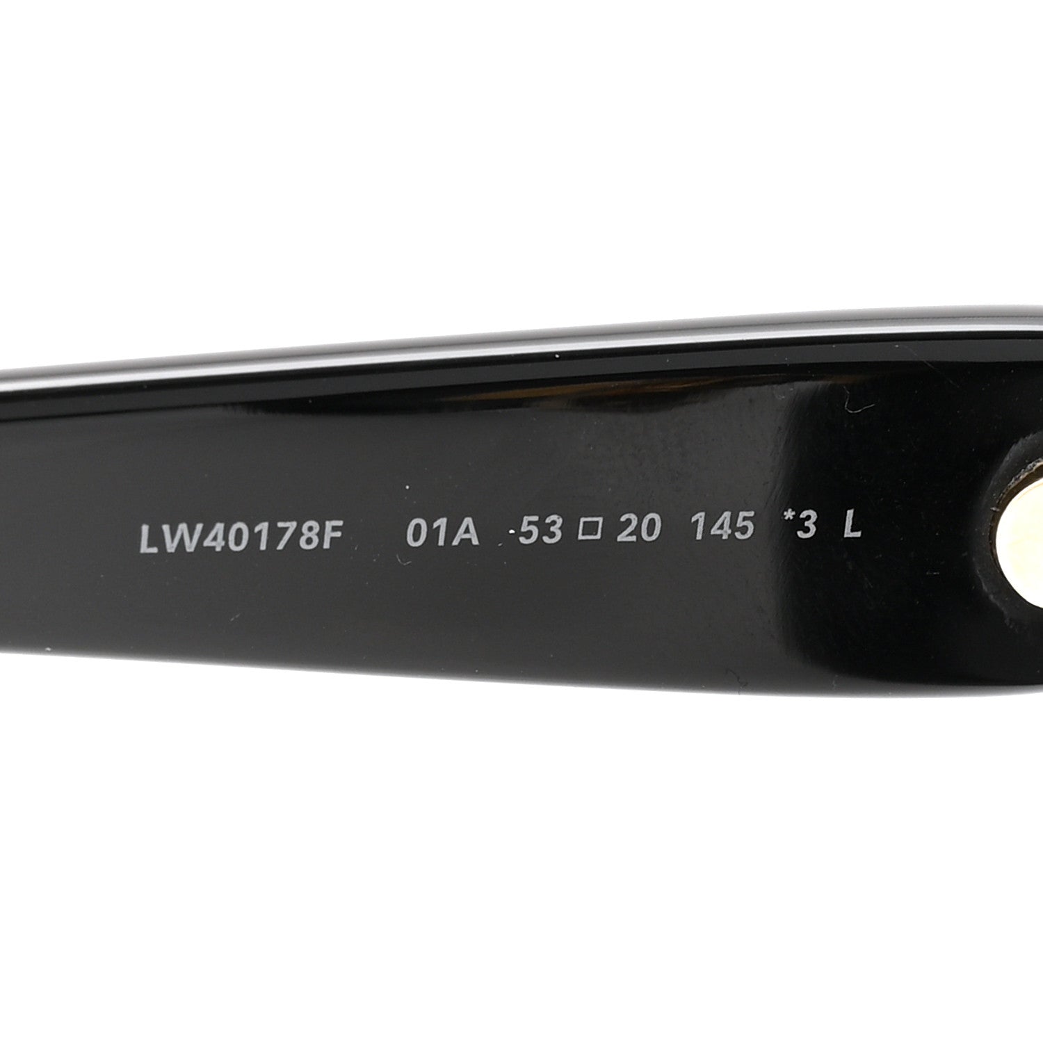 Loewe Acetate Cat Eye Swan Slim Sunglasses LW40178F Black 6 of 7