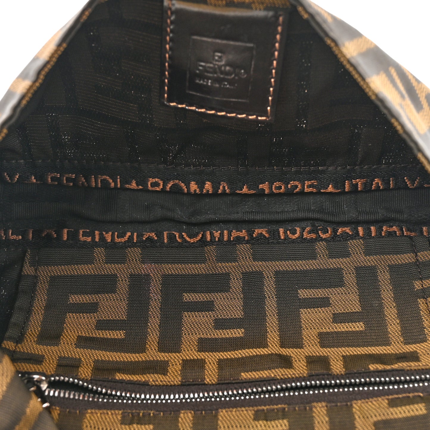 Zucca Baguette Shoulder Bag Tobacco