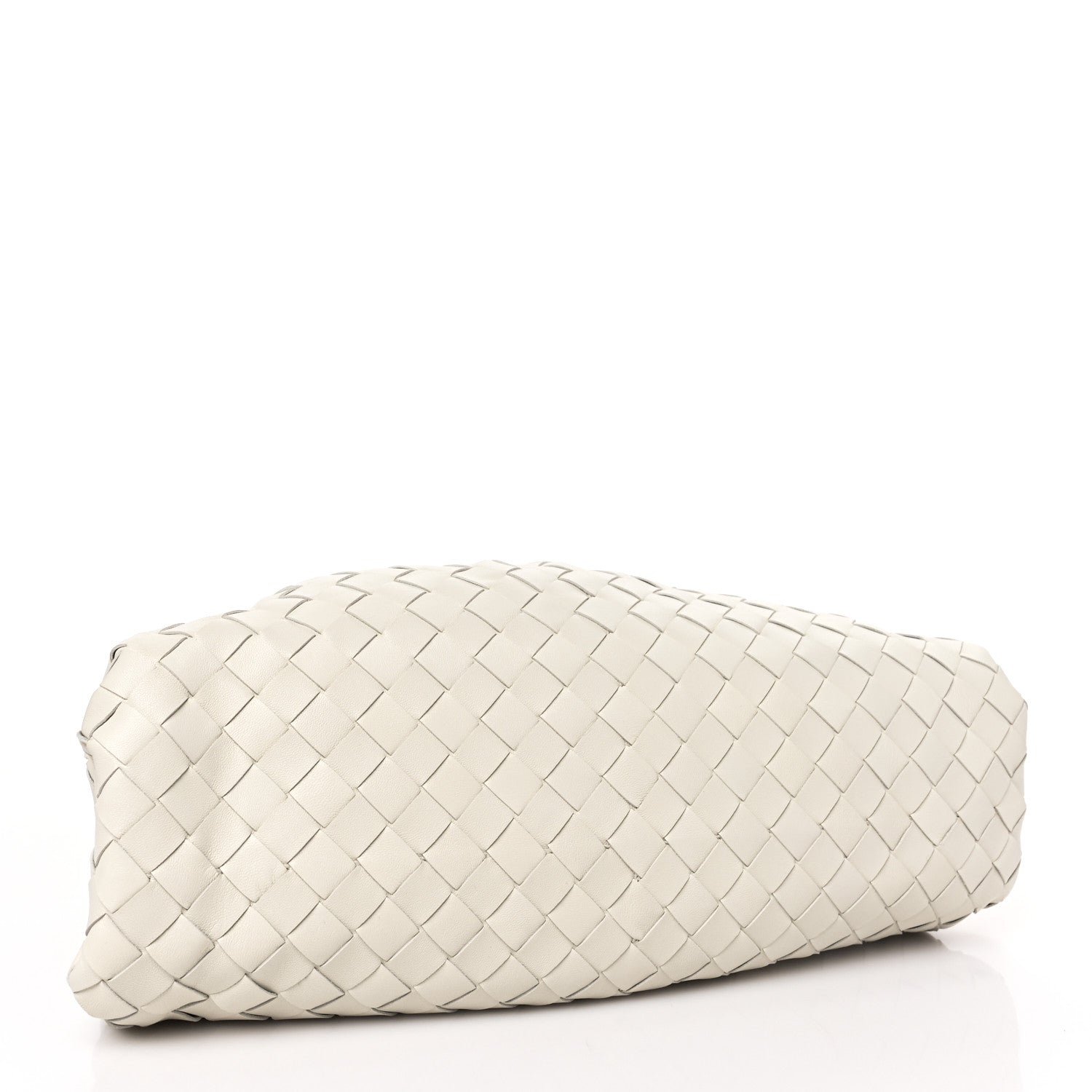 Bottega Veneta Nappa Maxi Intrecciato The Pouch Oversized Clutch Plaster 4 of 9