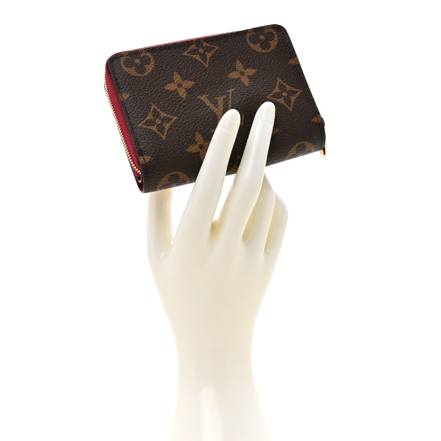 Monogram Lou Wallet Fuchsia