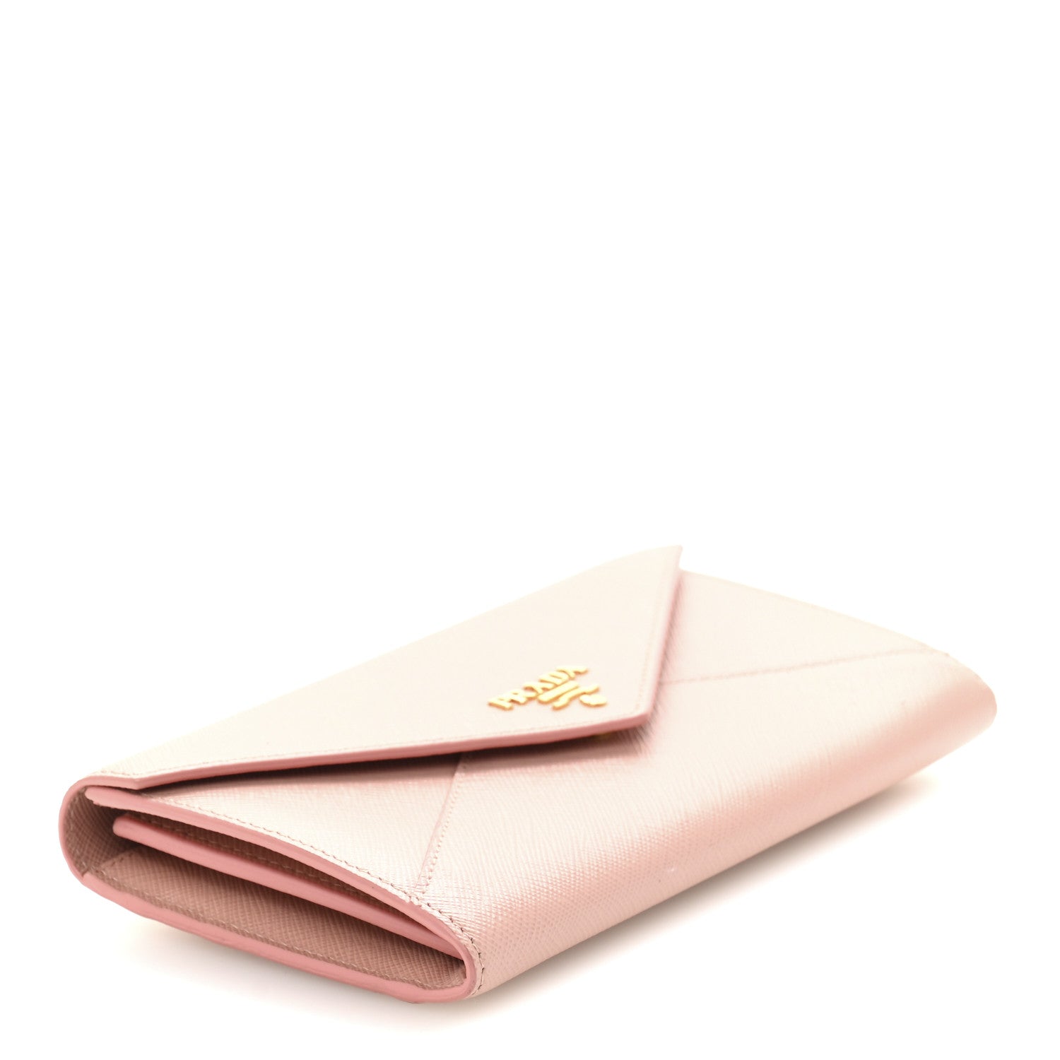 Prada Saffiano Envelope Wallet Orchidea 5 of 12
