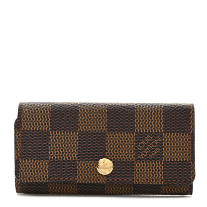 Louis Vuitton Damier Ebene Multicles 4 Key Holder 1 of 6