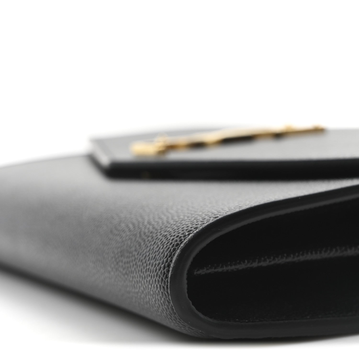 Saint Laurent Grain de Poudre Mini Uptown Crossbody Bag Black 9 of 10