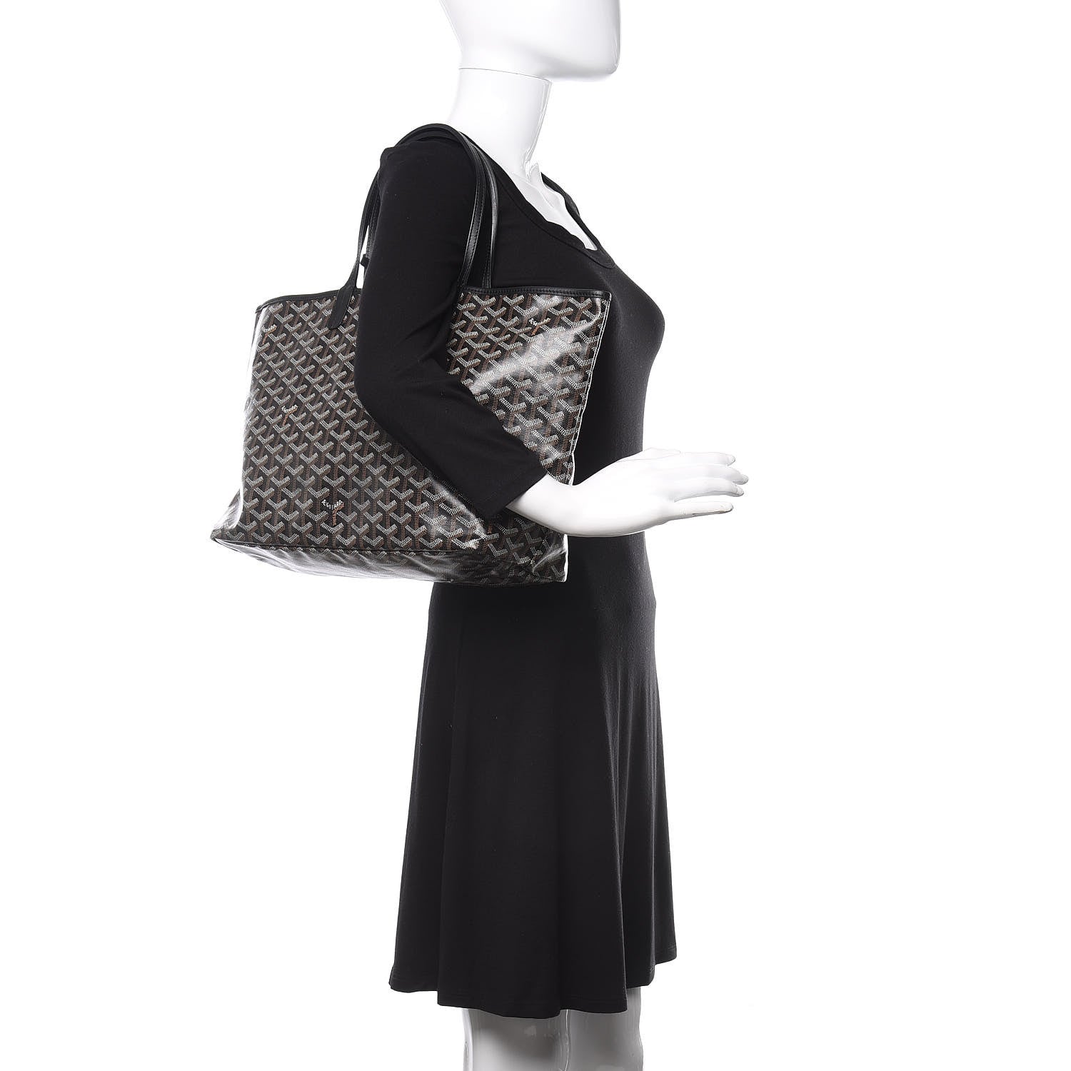 Goyard Goyardine Saint Louis PM Black 2 of 11