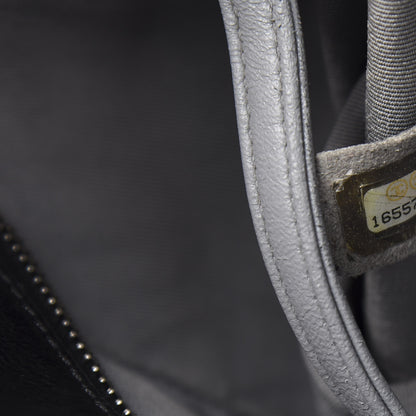 Chanel Calfskin Coco Bengal Tote Black 7 of 13