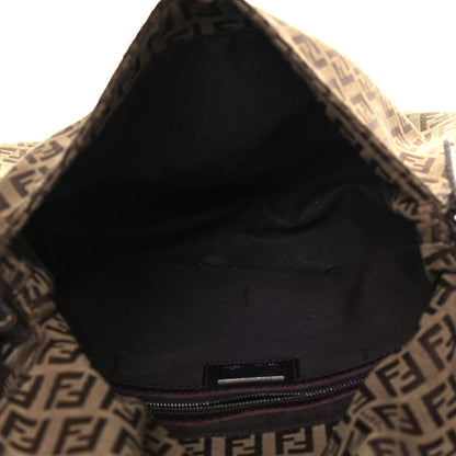 Fendi Zucchino Mama Baguette Dark Brown 5 of 17