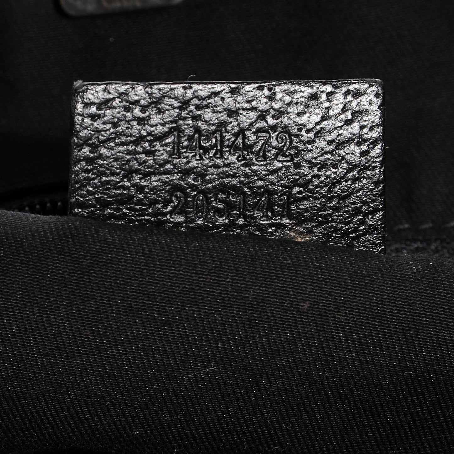 Monogram Large Abbey Tote Black