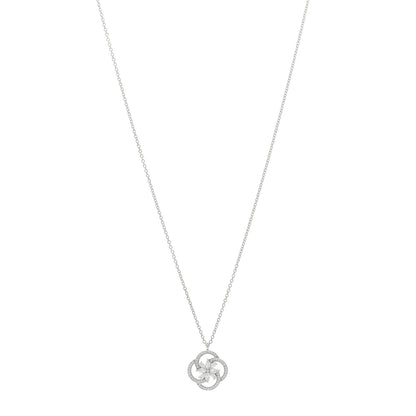 Tiffany Platinum Diamond Small Victoria Cluster Pendant 1 of 5