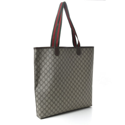 Gucci GG Supreme Monogram Web Spiritsimo Tote 3 of 10