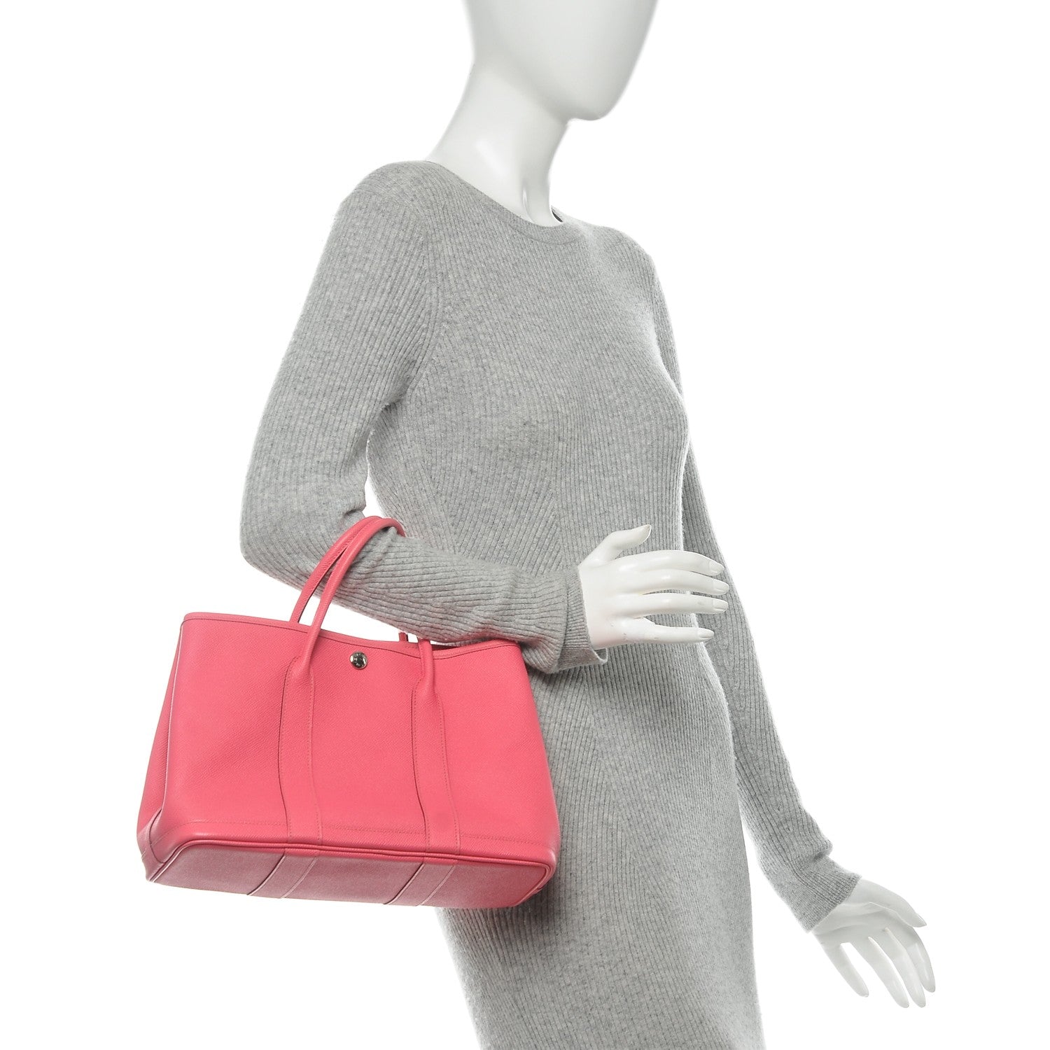 Hermes Epsom Garden Party 30 TPM Rose Azalee 2 of 7