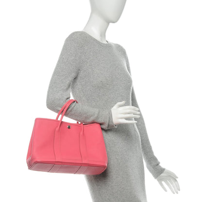 Hermes Epsom Garden Party 30 TPM Rose Azalee 2 of 7