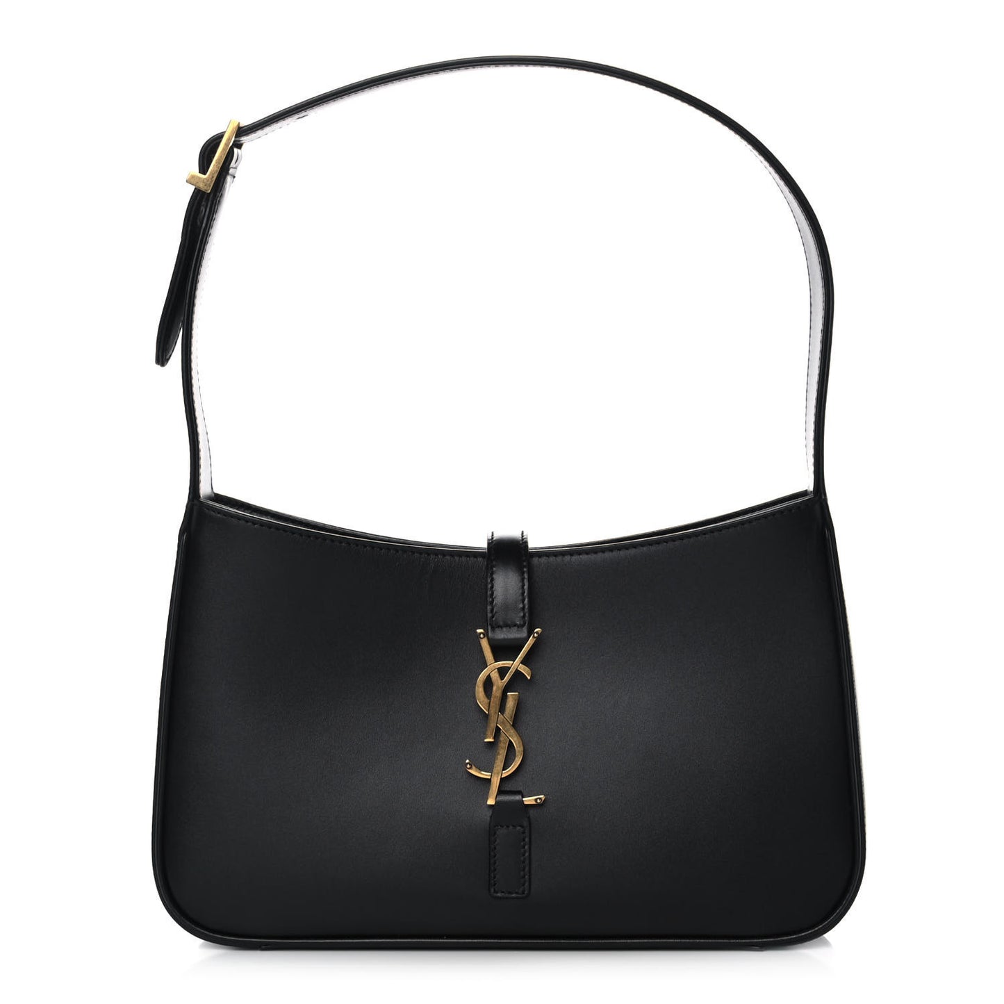 Smooth Calfskin Le 5 A 7 Hobo Black