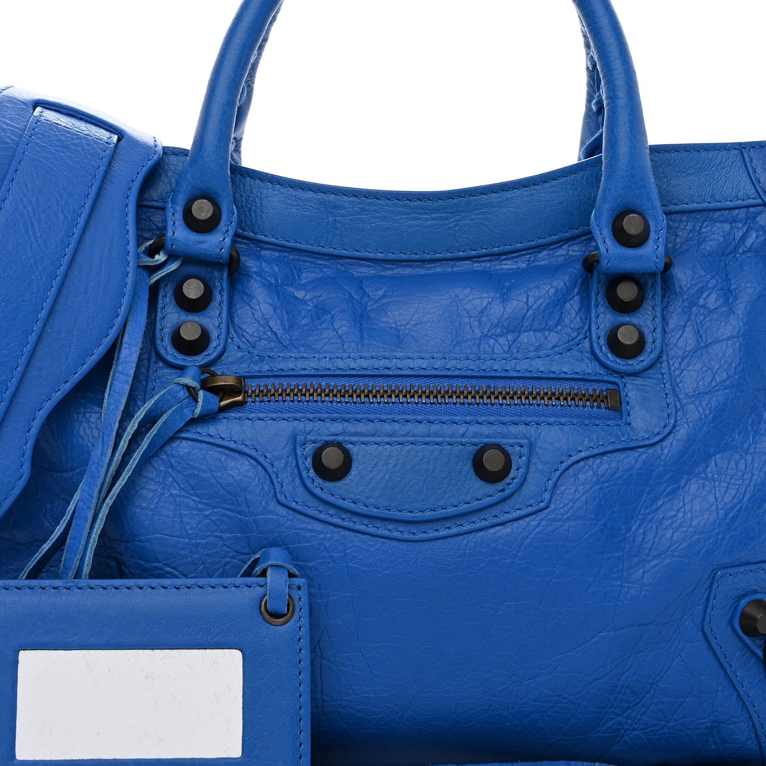 Balenciaga Agneau Classic Hardware S City Bleu Lazuli 1306723