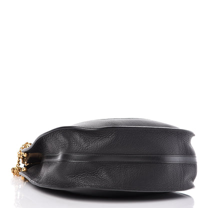 Chloe Grained Calfskin Small Hayley Hobo Black 4 of 10