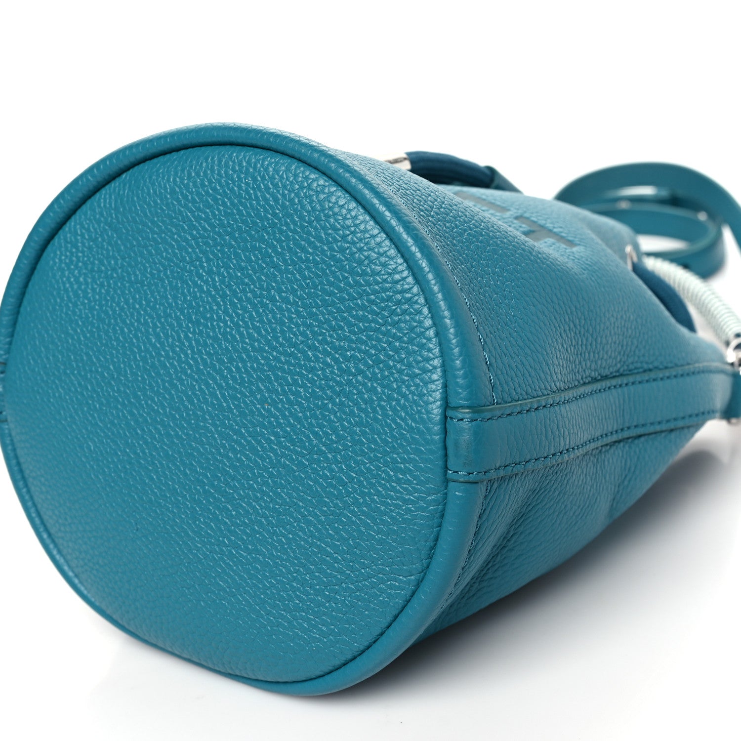 Marc Jacobs Grained Calfskin Mini The Bucket Bag Harbor Blue 11 of 11