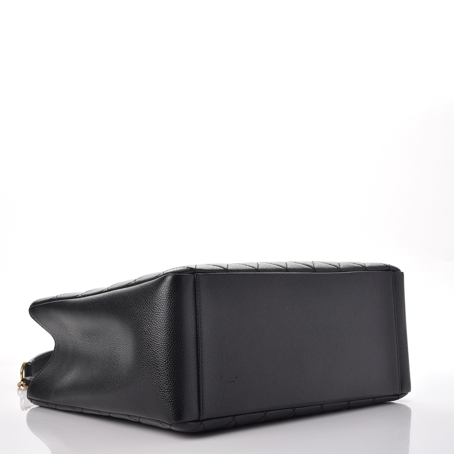 Chanel Caviar Quilted Grand Shopping Tote GST Black 4 of 8