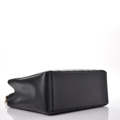 Chanel Caviar Quilted Grand Shopping Tote GST Black 4 of 8