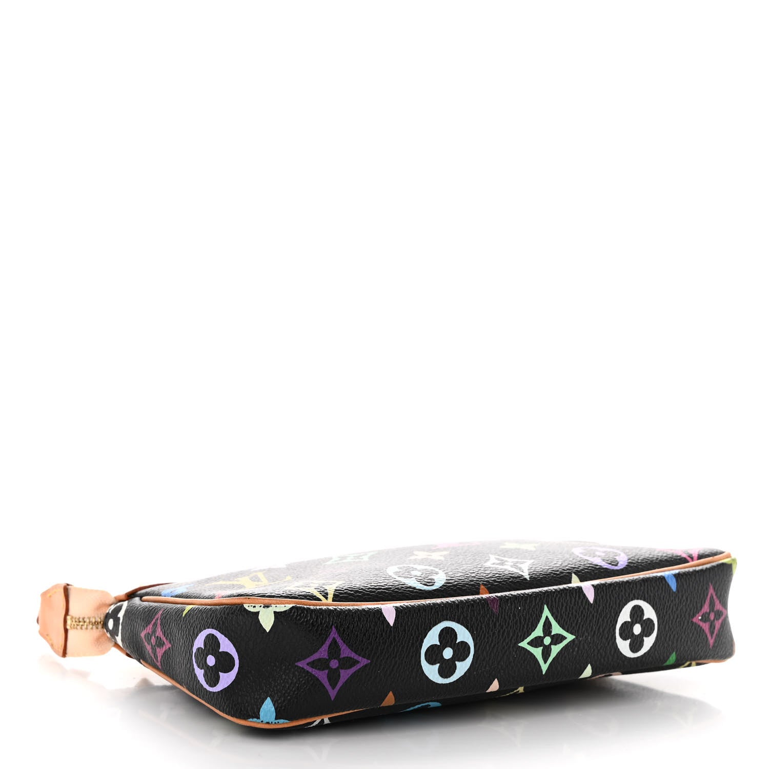 Louis Vuitton Monogram Multicolor Pochette Accessories Black 4 of 11